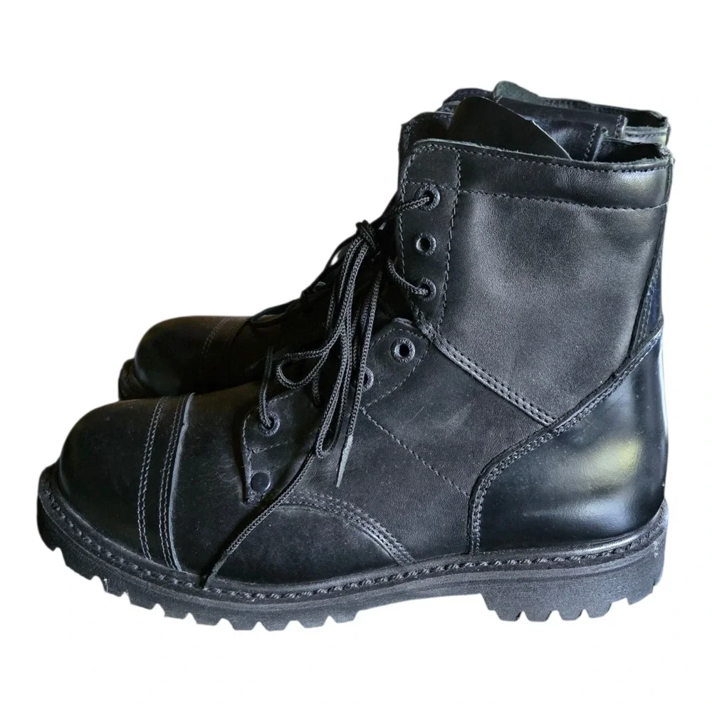 ROCKY‎ Paraboot Zipper Black 2090 Combat Boots Black Size 9M